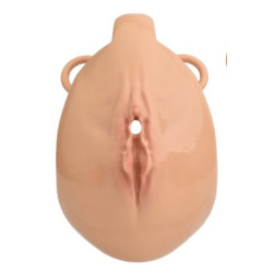 CockLock Cage de Chasteté avec Harnais Sislab 5.5 x 3.5cm Beige